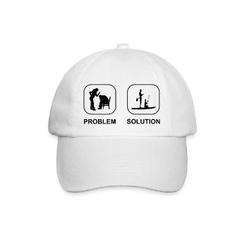 Stand Up Paddle Surf Stand-up Paddler Stand-Up Paddle - Casquette classique - blanc/blanc - Devant