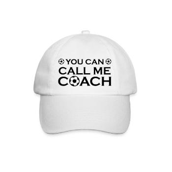 Football - Casquette classique - blanc/blanc - Devant