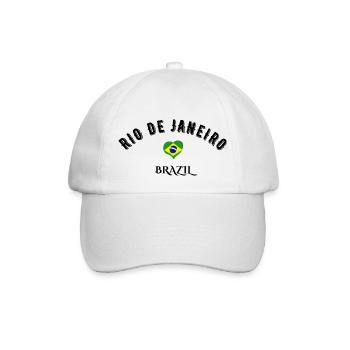 Rio de Janeiro brazil - Casquette classique - blanc/blanc - Devant