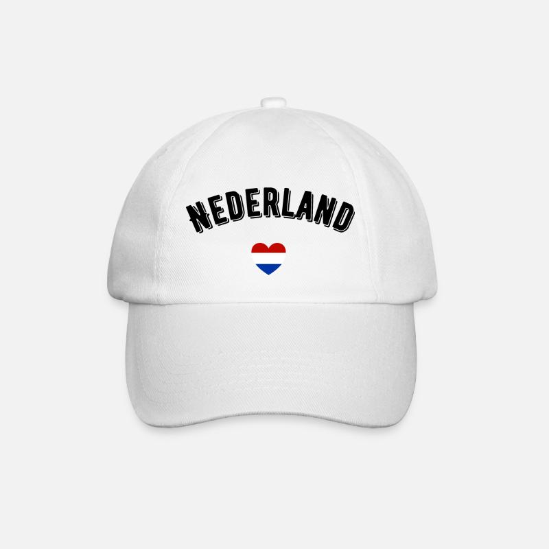 Nederland - Casquette classique - blanc/blanc