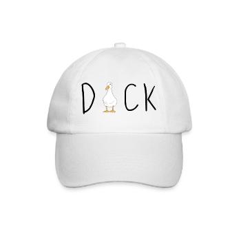 DUCK - Baseballkappe - Weiß/Weiß - Vorne