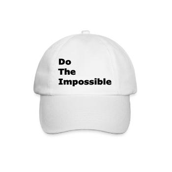 Faites l’impossible - Casquette classique - blanc/blanc - Devant