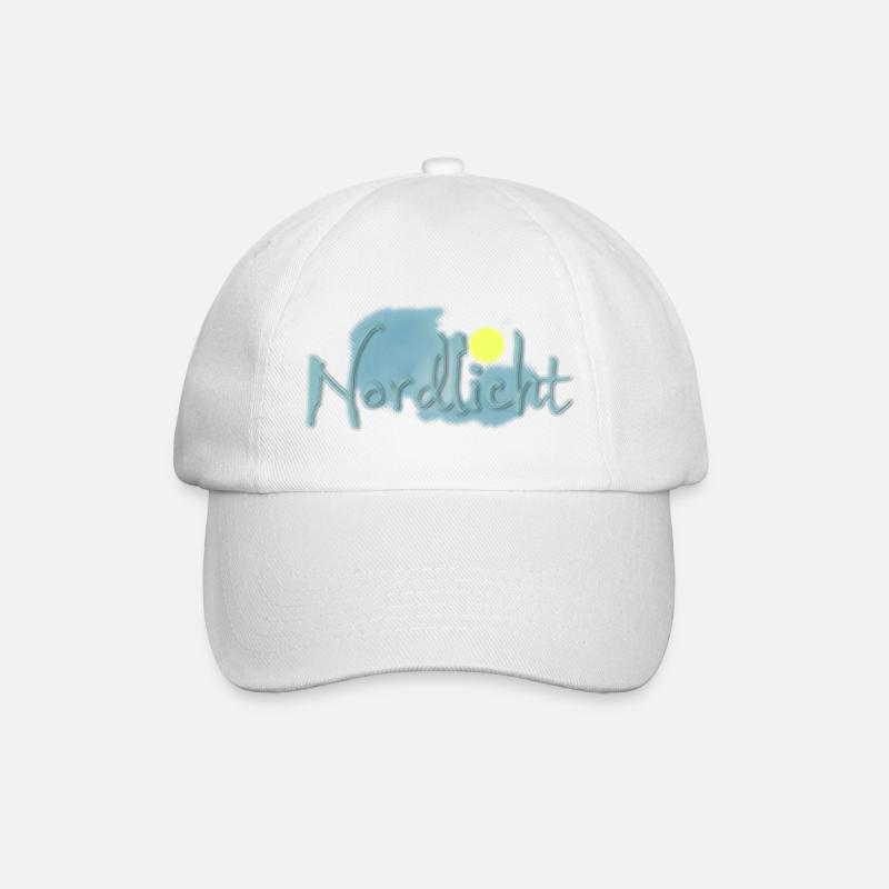 Aurores boréales 20 - Casquette classique - blanc/blanc