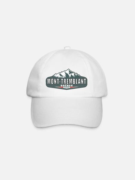 Mont-Tremblant Québec Canada - Casquette classique - blanc/blanc