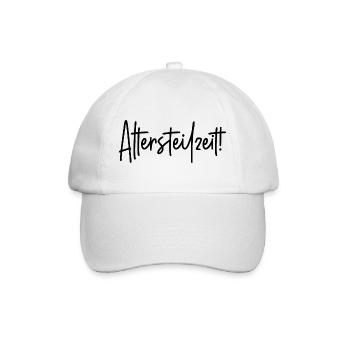 Altersteilzeit - Baseballkappe - Weiß/Weiß - Vorne