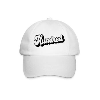 Cent 100e anniversaire Hommes Femmes 100 ans - Casquette classique - blanc/blanc - Devant