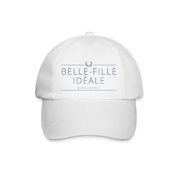 belle fille idéale - Casquette classique - blanc/blanc - Devant
