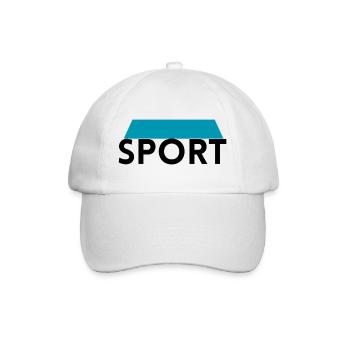 Sport Statement - Baseballkappe - Weiß/Weiß - Vorne