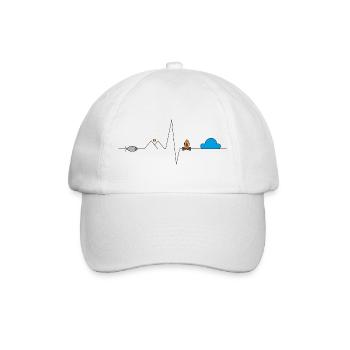 Adventure - Baseball Cap - white/white - Front