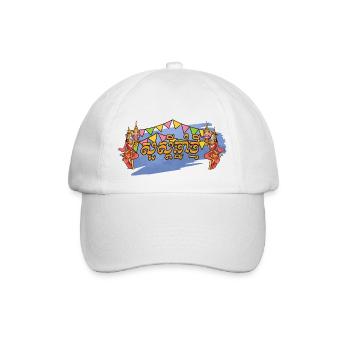 Cambodge Khmer Nouvel An Choul Chnam I Cadeau - Casquette classique - blanc/blanc - Devant