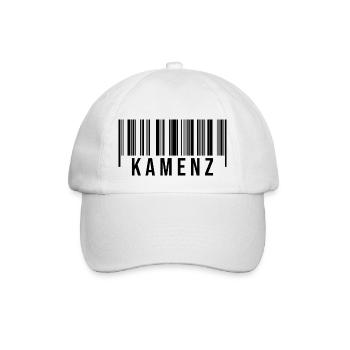 Kamenz Strichcode - Baseballkappe - Weiß/Weiß - Vorne