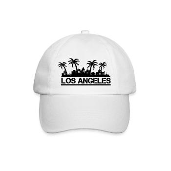 Los Angeles - Casquette classique - blanc/blanc - Devant