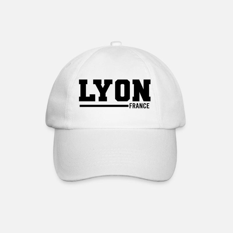 Lyon | France - Casquette classique - blanc/blanc