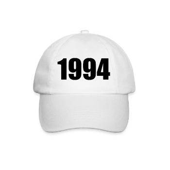 Personnaliser la conception du modèle d’anniversaire 1994 - Casquette classique - blanc/blanc - Devant