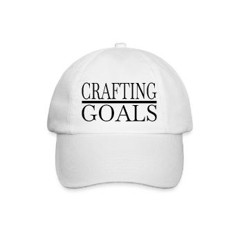 funny quote birthday creativity soccer teams - Baseballkappe - Weiß/Weiß - Vorne