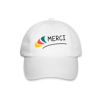 MISTRESS. THANK YOU. THANK YOU MISTRESS - Baseball Cap - white/white - Front