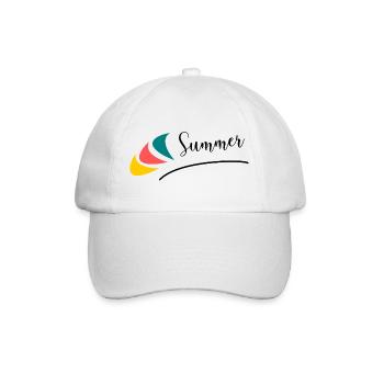 HOLIDAY. HAPPY HOLIDAYS. MISTRESS. MASTER. TEACHER - Baseball Cap - white/white - Front
