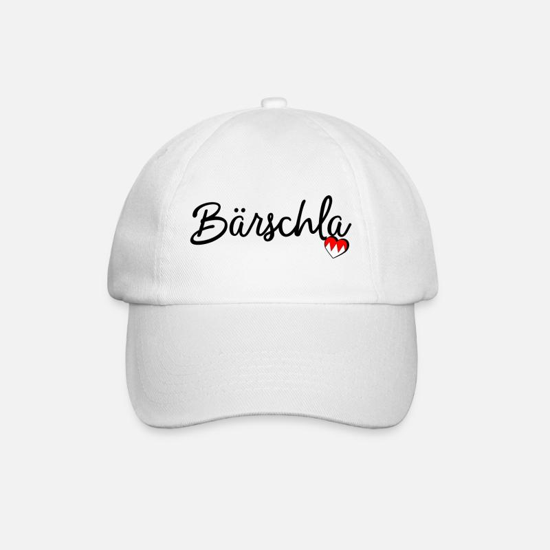 Bärschla - Baseballkappe - Weiß/Weiß