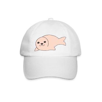 Seal Rosa - Baseball Cap - white/white - Front