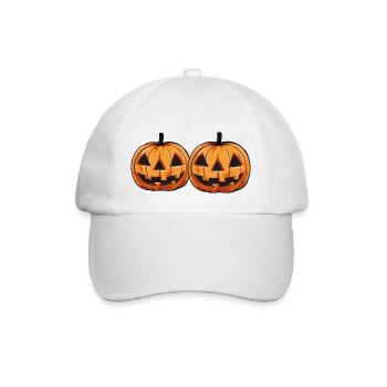 Pumpkin 2 - Baseball Cap - white/white - Front