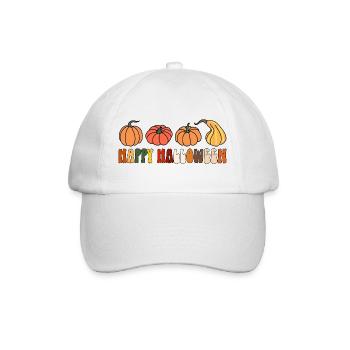 Happy Halloween - Baseball Cap - white/white - Front