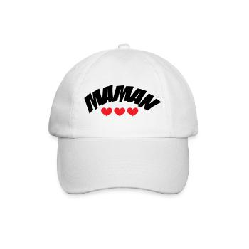 Mom / Mother's Day - Baseball Cap - white/white - Front