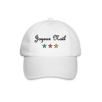 CHRISTMAS. MERRY CHRISTMAS. MERRY CHRISTMAS. SANTA CLAUS - Baseball Cap - white/white - Front
