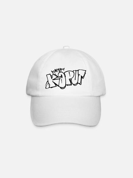 KAPUT Tag - Baseball Cap - white/white