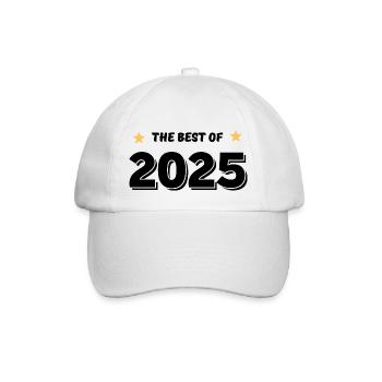 Best of 2025 - Baseball Cap - white/white - Front