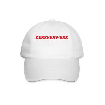KEREKERWERE | T-Shirt from West Flanders - Baseball Cap - white/white - Front