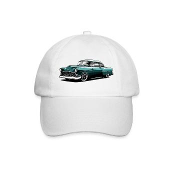 Vintage Classic Car Design - Baseball Cap - white/white - Front