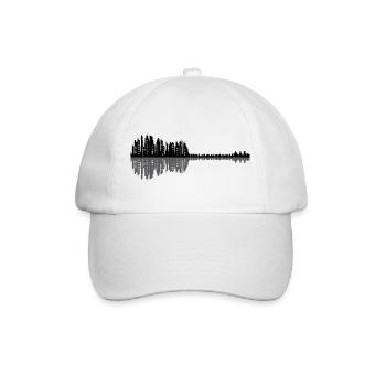 Gitarre Skyline - Baseballkappe - Weiß/Weiß - Vorne