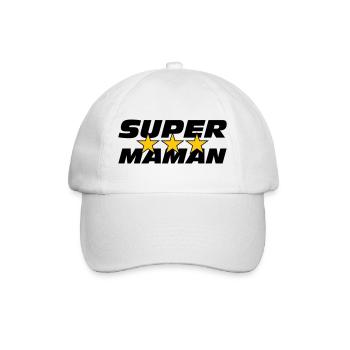 Super Mom - Mother's Day - Baseball Cap - white/white - Front