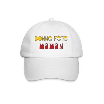 Happy Mother's Day - Mother's Day - Baseball Cap - white/white - Front