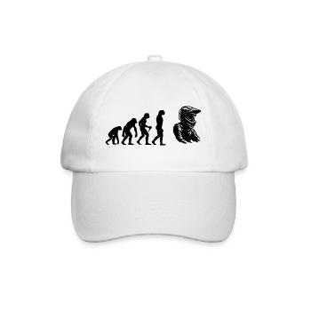 Statement für alle Motocross - Baseballkappe - Weiß/Weiß - Vorne