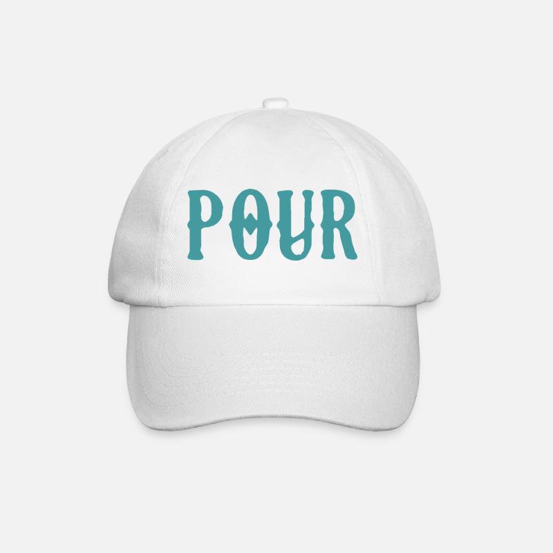 Pipo - Baseballkappe - Weiß/Weiß