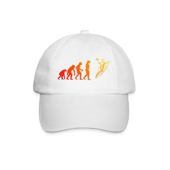 Clear handball message for men - Baseball Cap - white/white - Front