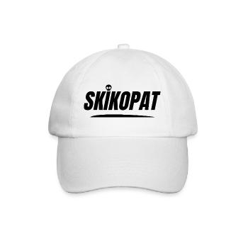 SKIKOPAT! - Baseball Cap - white/white - Front
