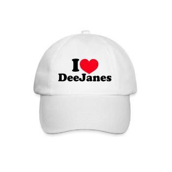 J’adore les DeeJanes - Casquette classique - blanc/blanc - Devant