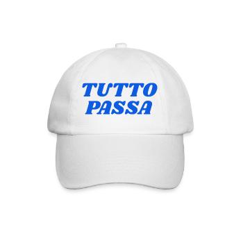 TUTTO PASSA - Baseballkappe - Weiß/Weiß - Vorne