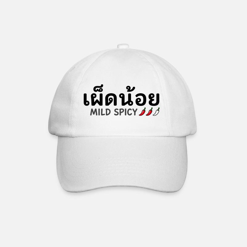 Mild Spicy - Baseballkappe - Weiß/Weiß