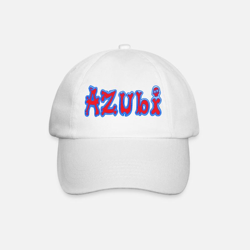 Azubi - Baseballkappe - Weiß/Weiß