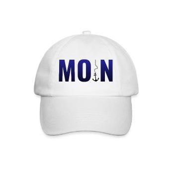 Bonjour - Casquette classique - blanc/blanc - Devant
