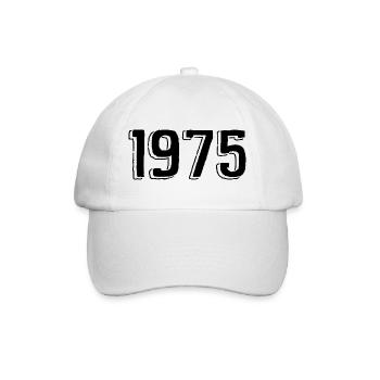 1975 - Casquette classique - blanc/blanc - Devant