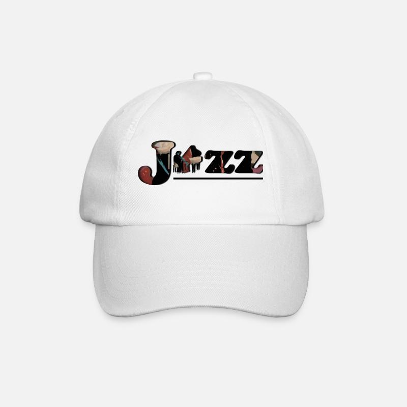 Jazz - Casquette classique - blanc/blanc