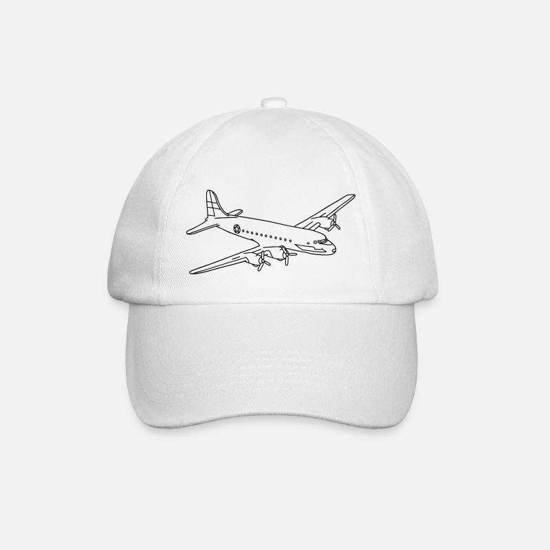 Avion - Casquette classique - blanc/blanc