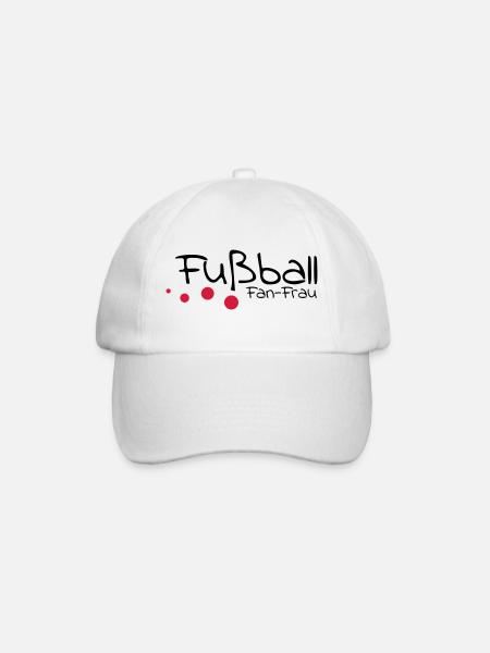 fußball - Baseballkappe - Weiß/Weiß