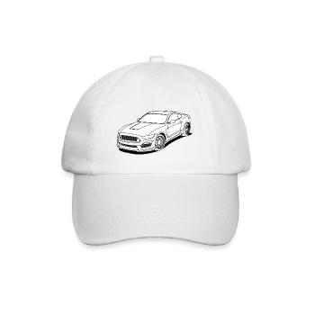 white - Baseballkappe - Weiß/Weiß - Vorne