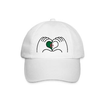 Drapeau Algérie - Casquette classique - blanc/blanc - Devant