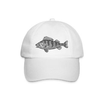 fish388 - Casquette classique - blanc/blanc - Devant